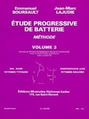 Etude Progressive de Batterie Vol.3 