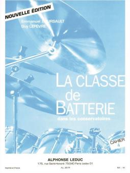 Classe de Batterie Dans Les Conservatoires Vol. 4 