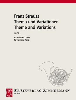 Thema und Variationen op. 13 Standard