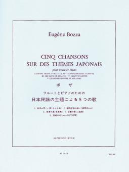 5 Chansons sur des Themes Japonais 