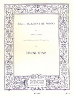 Recit Sicilienne et Rondo 