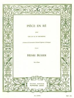 Piece en Re (Cor et Orchestre) 