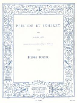 Prelude et Scherzo Op35 