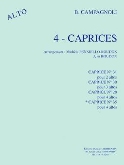 Caprice pour 4 Altos: Caprice no. 35 