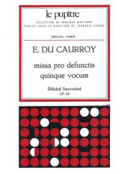 Missa Pro Defunctis Quinque Vocum 