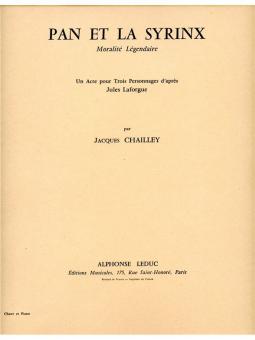 Pan et La Syrinx 