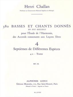 380 Basses et Chants Donnés Vol. 04a 