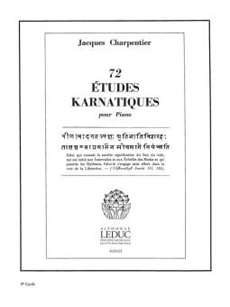 72 Etudes Karnatiques Cycle 4 