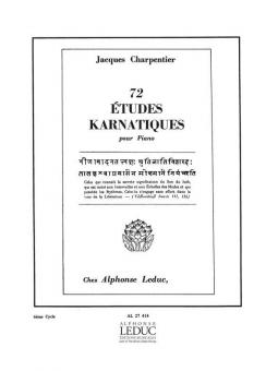 72 Etudes Karnatiques: Cycle 6 