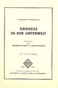 Orpheus in der Unterwelt 