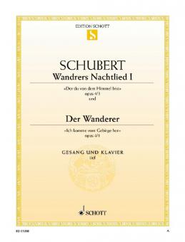 Wandrers Nachtlied I / Der Wanderer op. 51 Download
