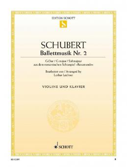 Ballettmusik Nr. 2 G-Dur Download