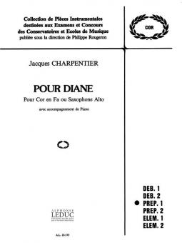 Jacques Charpentier: Pour Diane 