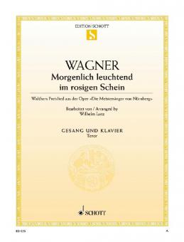 Morgenlich leuchtend im rosigen Schein Download