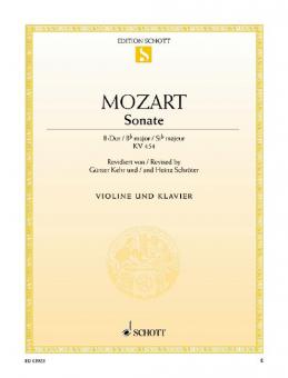 Sonate B-Dur KV 454 Download