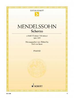 Scherzo in e-moll op. 16 Nr. 2 