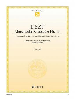 Ungarische Rhapsodie Nr. 14 f-Moll Download