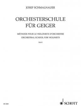Orchesterschule für Geiger 1 