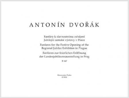 Fanfaren zur feierlichen Eröffnung der Landesjubiläumsausstellung in Prag 