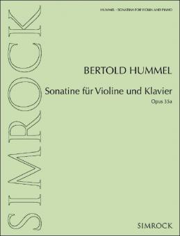 Sonatine für Violine und Klavier op. 35a Standard