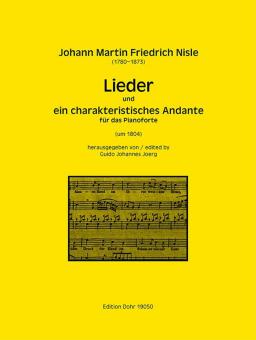 Lieder und ein charakteristisches Andante o.op. 