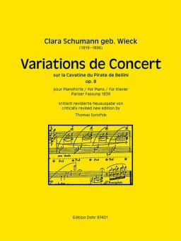 Variations de concert op. 8 