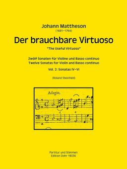 Der brauchbare Virtuoso 2 für Violine und Basso continuo 