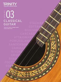 Classical Guitar Exam Pieces 2020-2023: Grade 3 