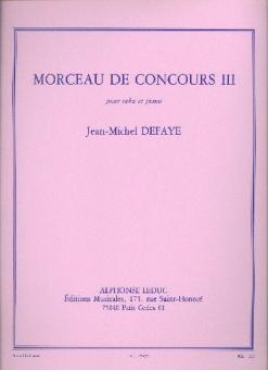 Morceau De Concours 3 