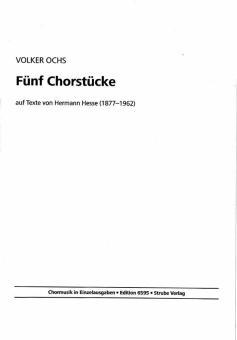5 Chorstücke 