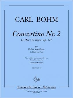 Concertino Nr. 2 G-Dur op. 377 