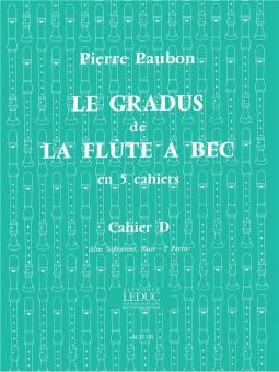 Gradus de La Flute A Bec Vol. D 