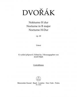 Nocturne H-Dur op. 40 