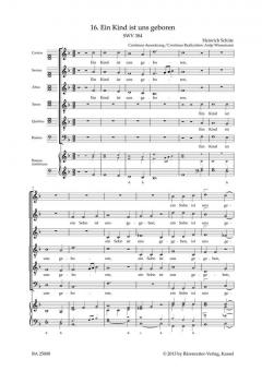 Ein Kind ist uns geboren SWV 384 