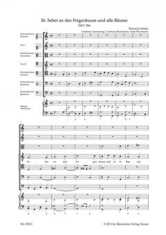Sehet an den Feigenbaum und alle Bäume SWV 394 