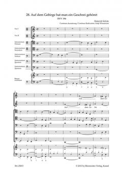 Auf dem Gebirge hat man ein Geschrei gehöret SWV 396 