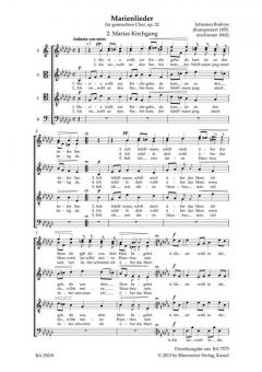 Marias Kirchgang op. 22,2 