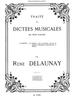 Traite De Dictees Musicales Vol.3 