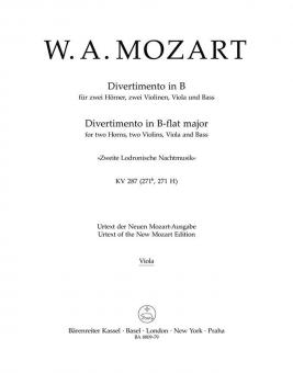Divertimento in B-Dur KV 287 (271b, 271 H) 