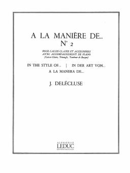 A La Maniere de No. 2 