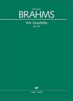 4 Quartette op. 92 