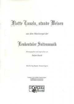 Flotte Tanzln, staade Weisen 