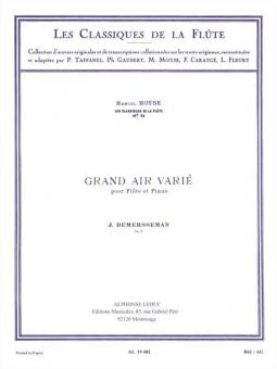 Grand Air Varie:le Tremolo Op. 3 