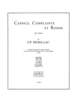 Caprice Complainte et Ronde 