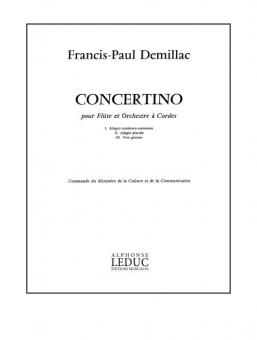 Concertino pour Flute et Orchestre à Cordes 