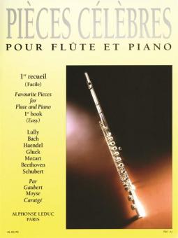Pieces Celebres Vol. 1 Flute Trav. Traversiere et Piano 