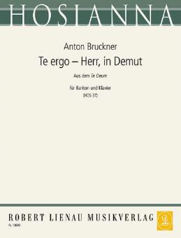 Te ergo - Herr, in Demut (in d-Moll) Download