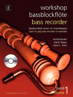 Workshop Bassblockflöte 1 mit CD 