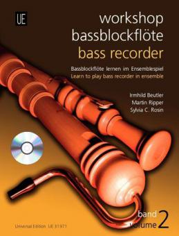 Workshop Bassblockflöte 2 mit CD 