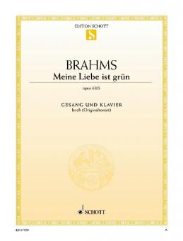 Meine Liebe ist grün op. 63/5 Download